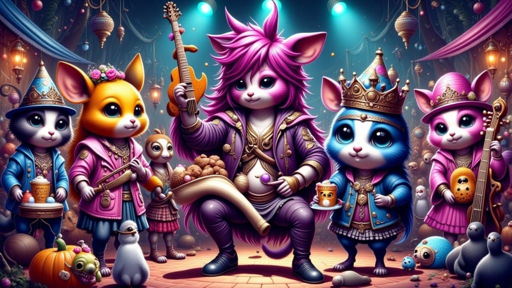 <lora:Cutify:1.0> <lora:Guardians:1.0> <lora:Flux Chibi:1.0>...