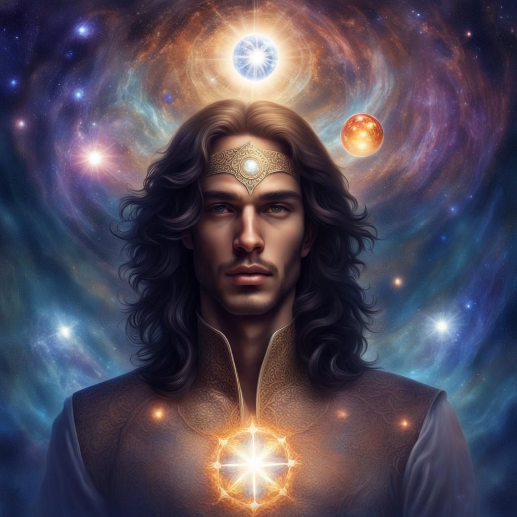 Pleiadian Lightworker in Celestial Harmony