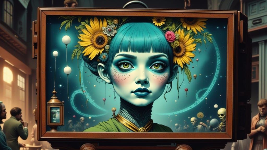 Alien TV Advertising Concept Art