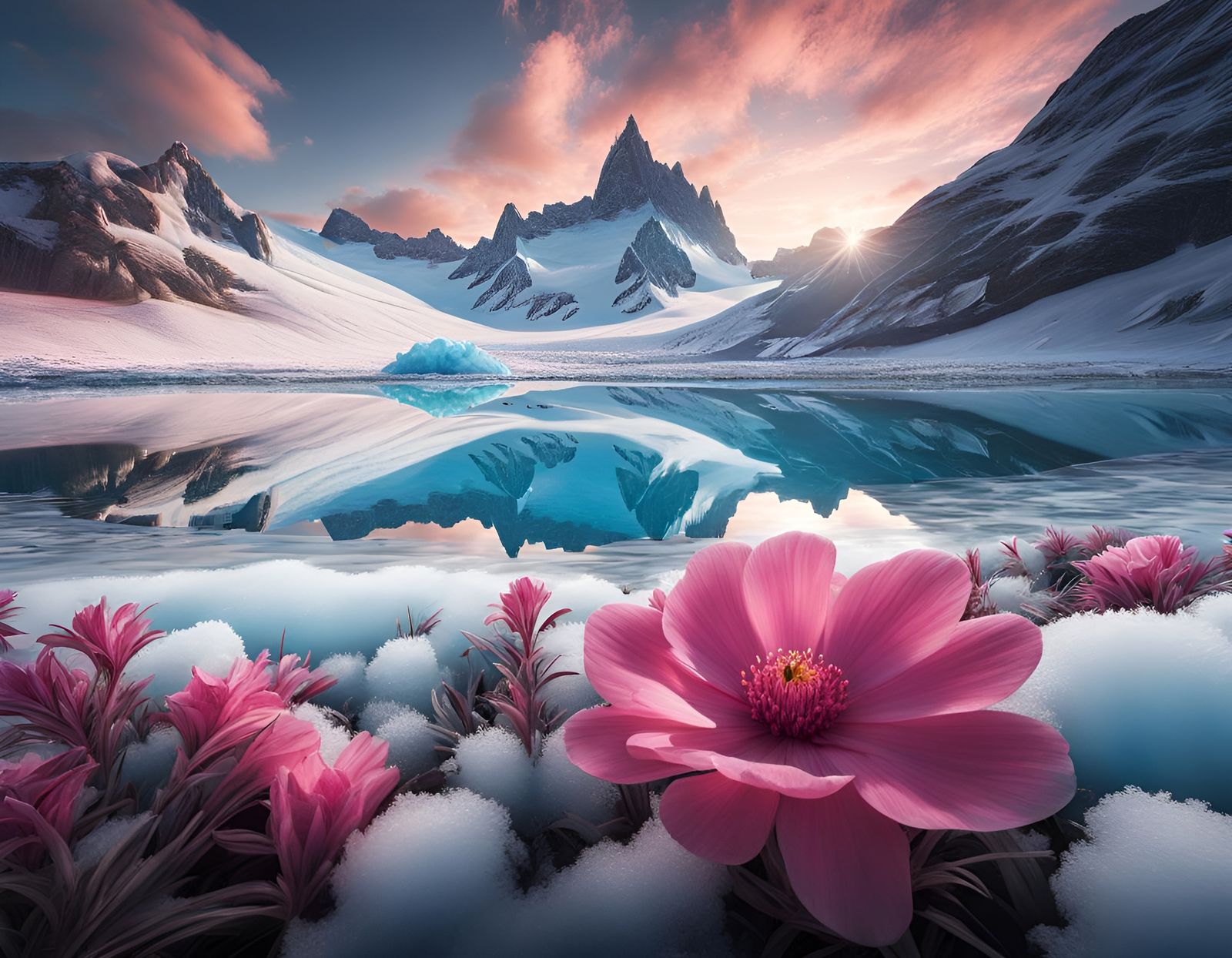 Glimpses of blooming