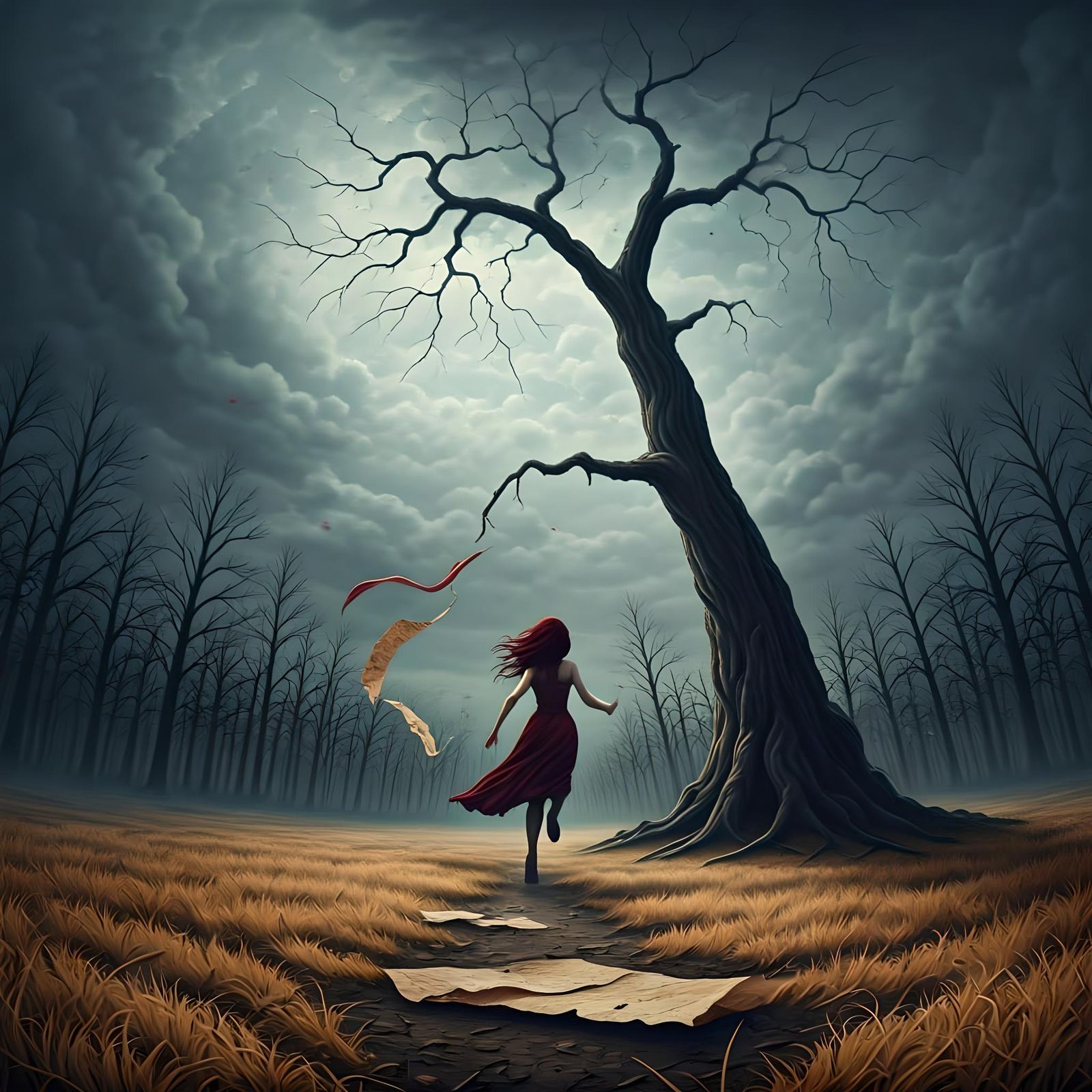 Maiden Lost in Barren, Dead Land