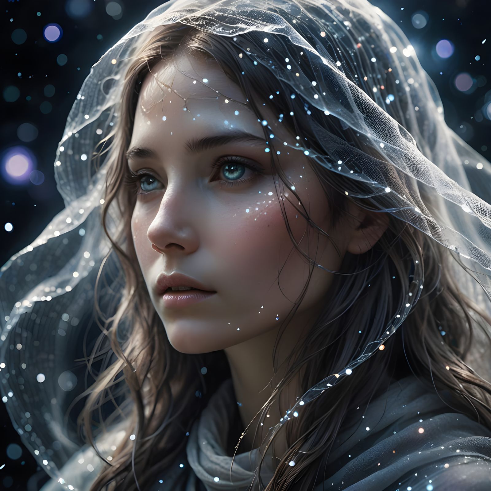 Ethereal Unseen Presence in Cosmic Hidden Realms