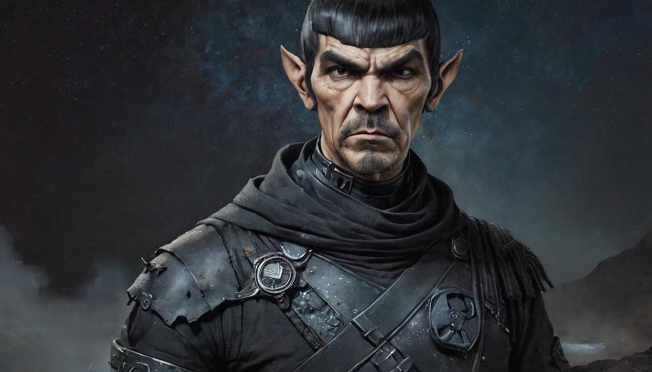 Spock from Dark Volcanic Universe in Deep Saturation