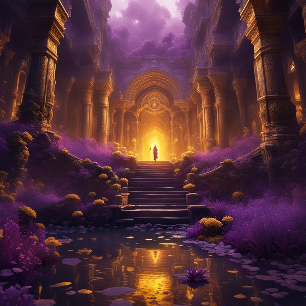 Surreal Fantasy Masterpiece, Dark Fantasy Concept Art, 8K Re...