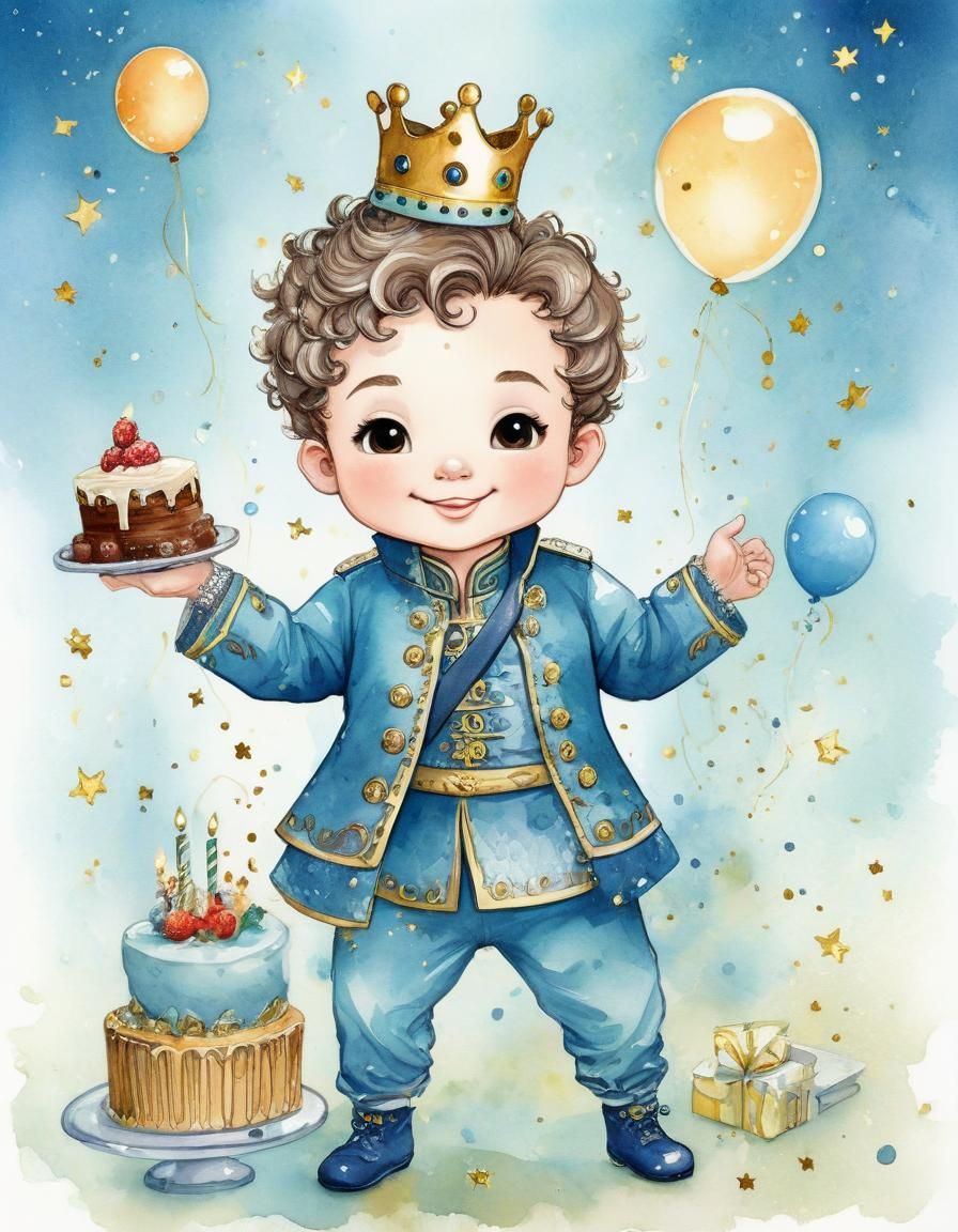 Royal Prince Birthday Joy