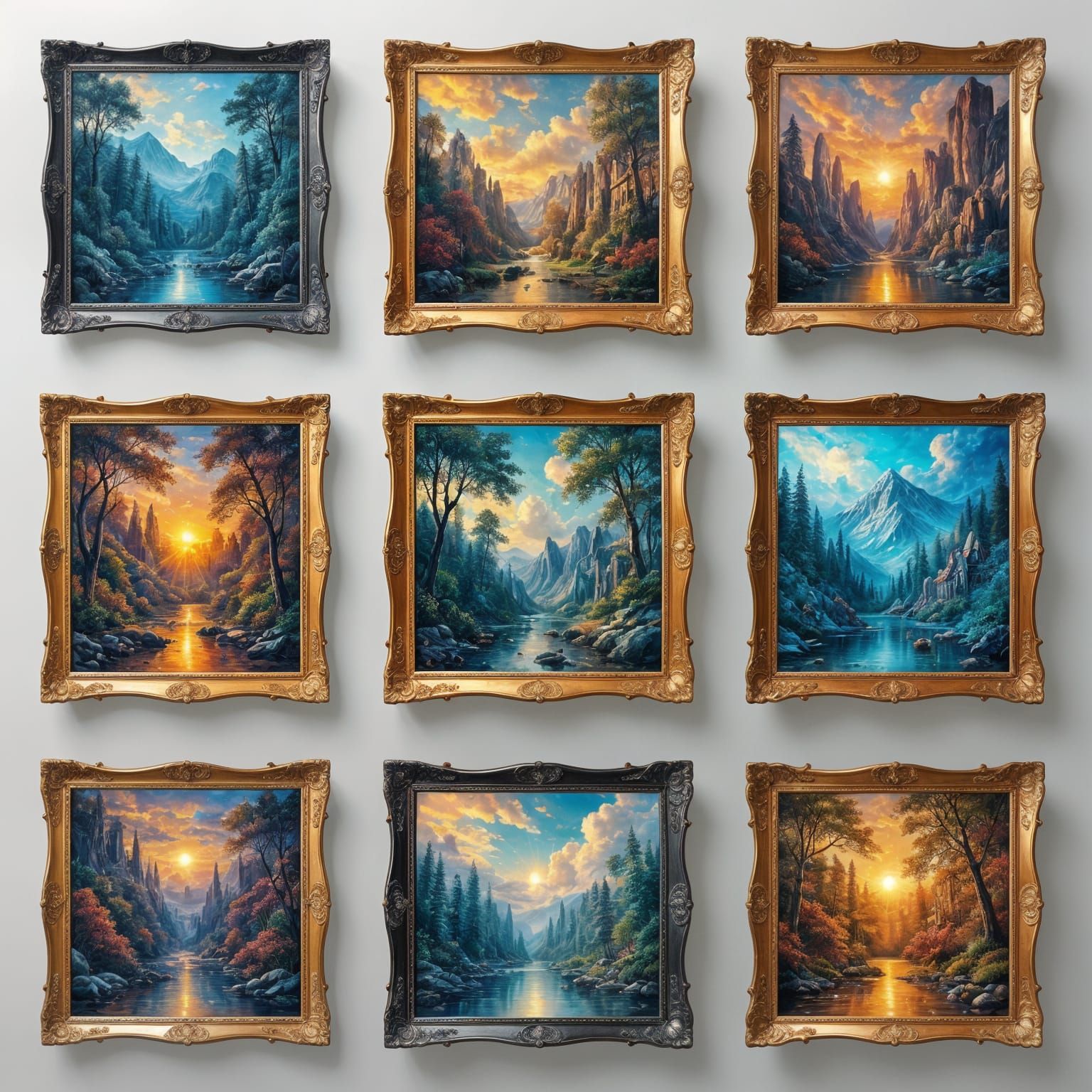 AI Generated Image Collection Showcase