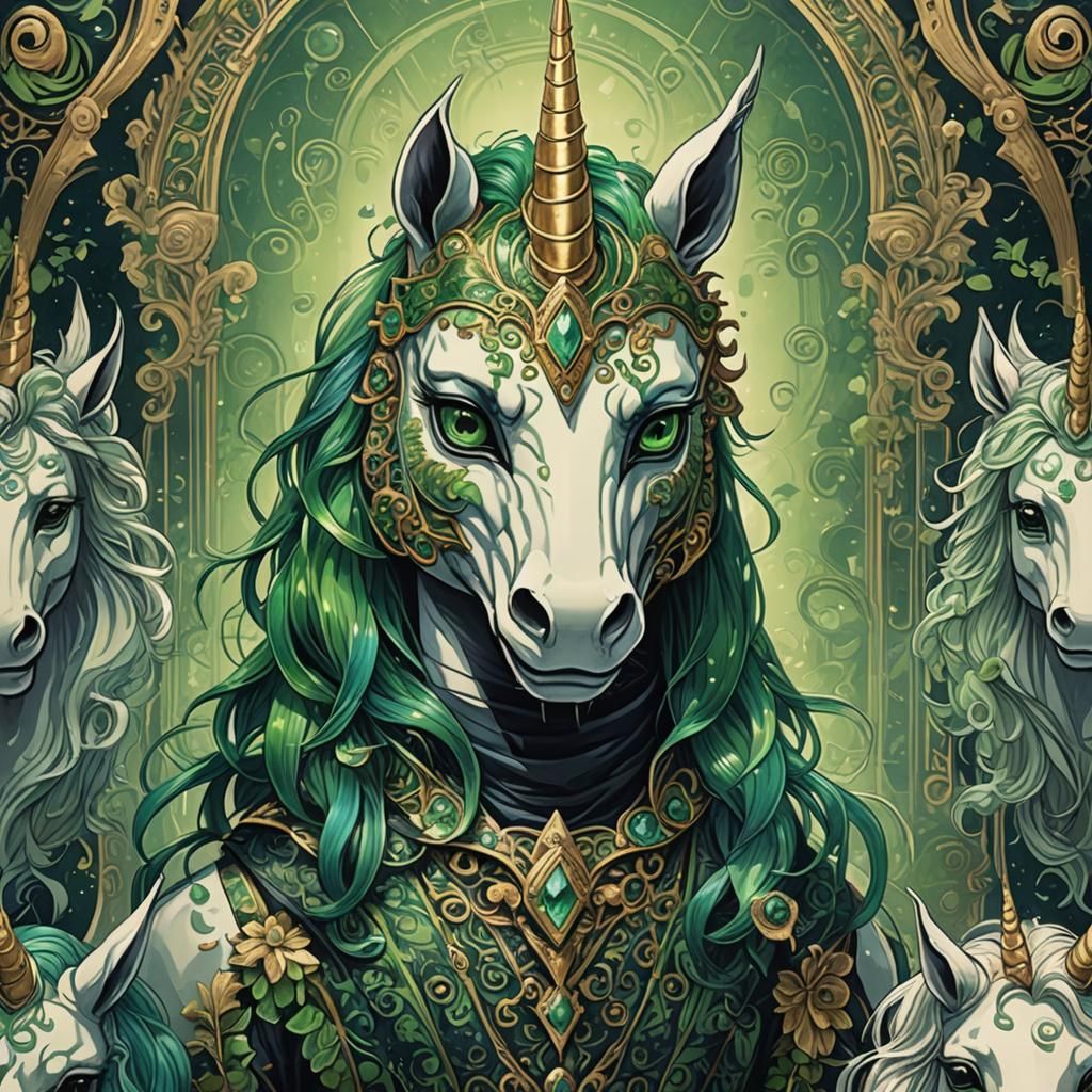 Greed's Enigmatic Masquerade