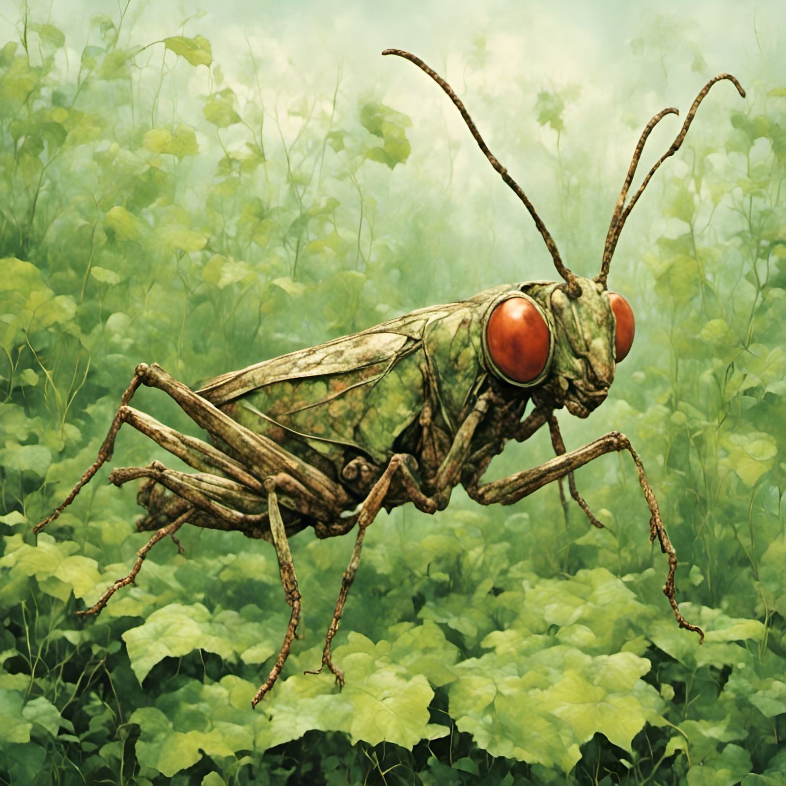 Surreal Grasshopper Expedition in Urban Desolation