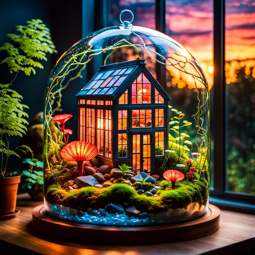Terrarium greenhouse