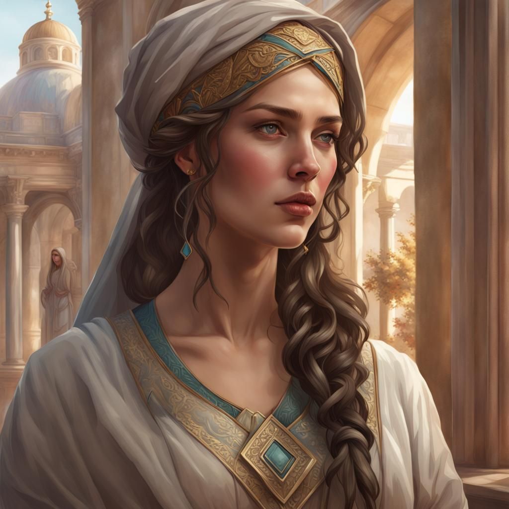 A First Century Jewish Woman in Elegant Domestic Splendor