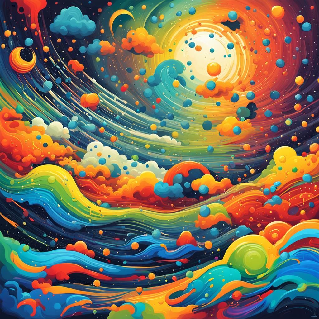 sky, rain, water, sunshine, rainbows, moon, night, day,