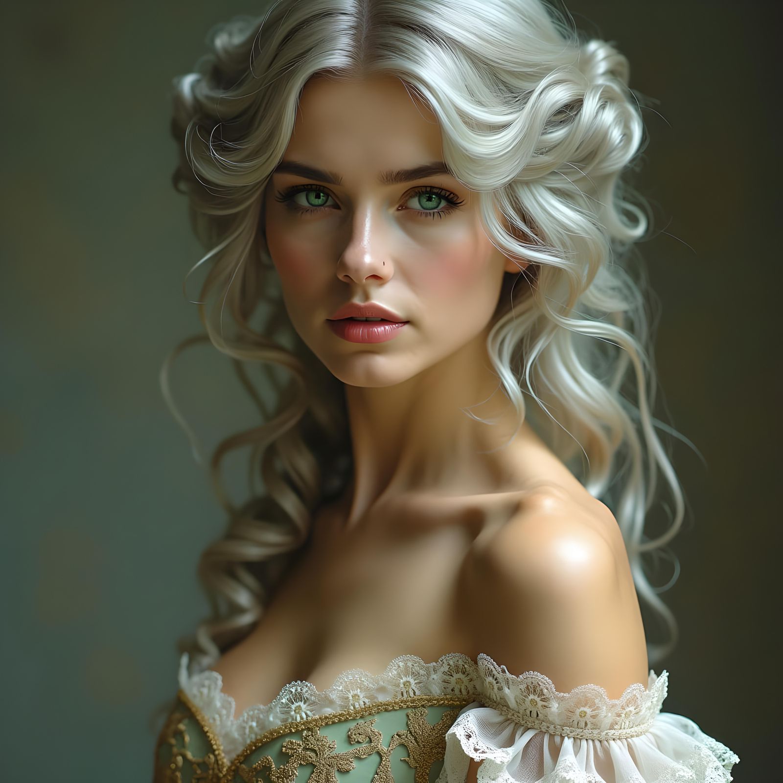 Timeless Glamour in a Modern Renaissance Style