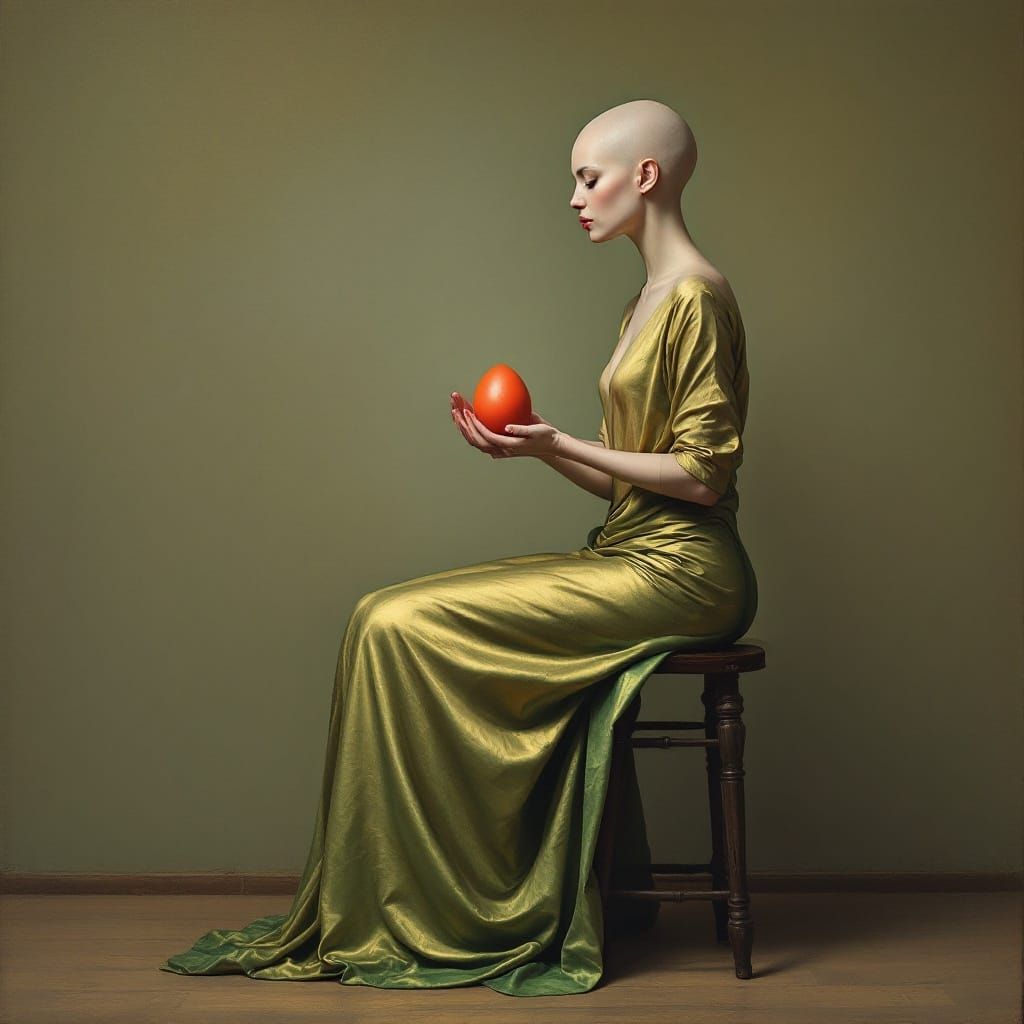 The Guardian With a Red Egg