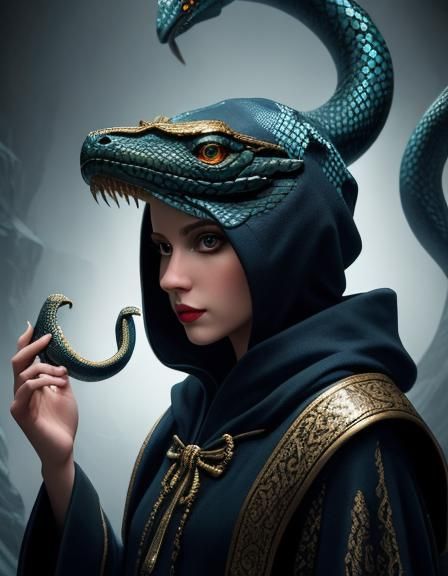 Viperia the Serpent Sorceress v3