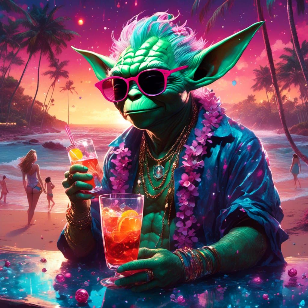 Yoda cheers in Holidays !!! See you next time my dear padawan !!!