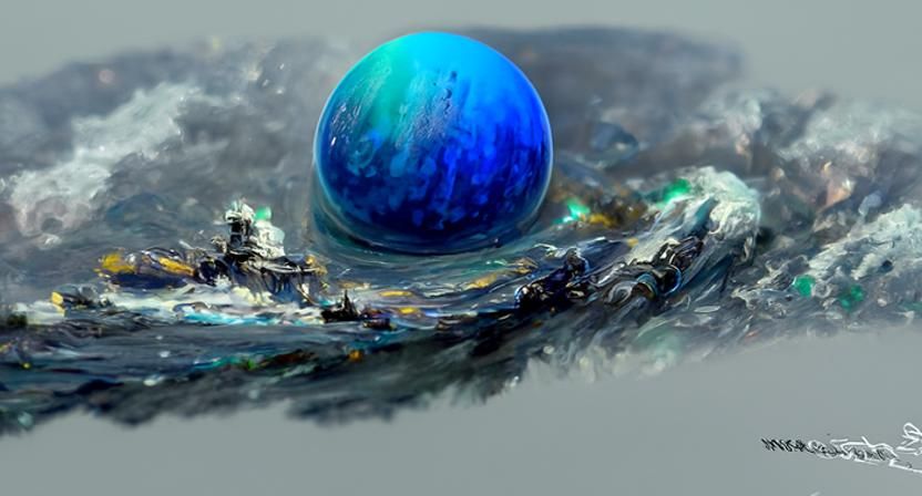 Neptune in Stunning 8k Resolution Concept Art