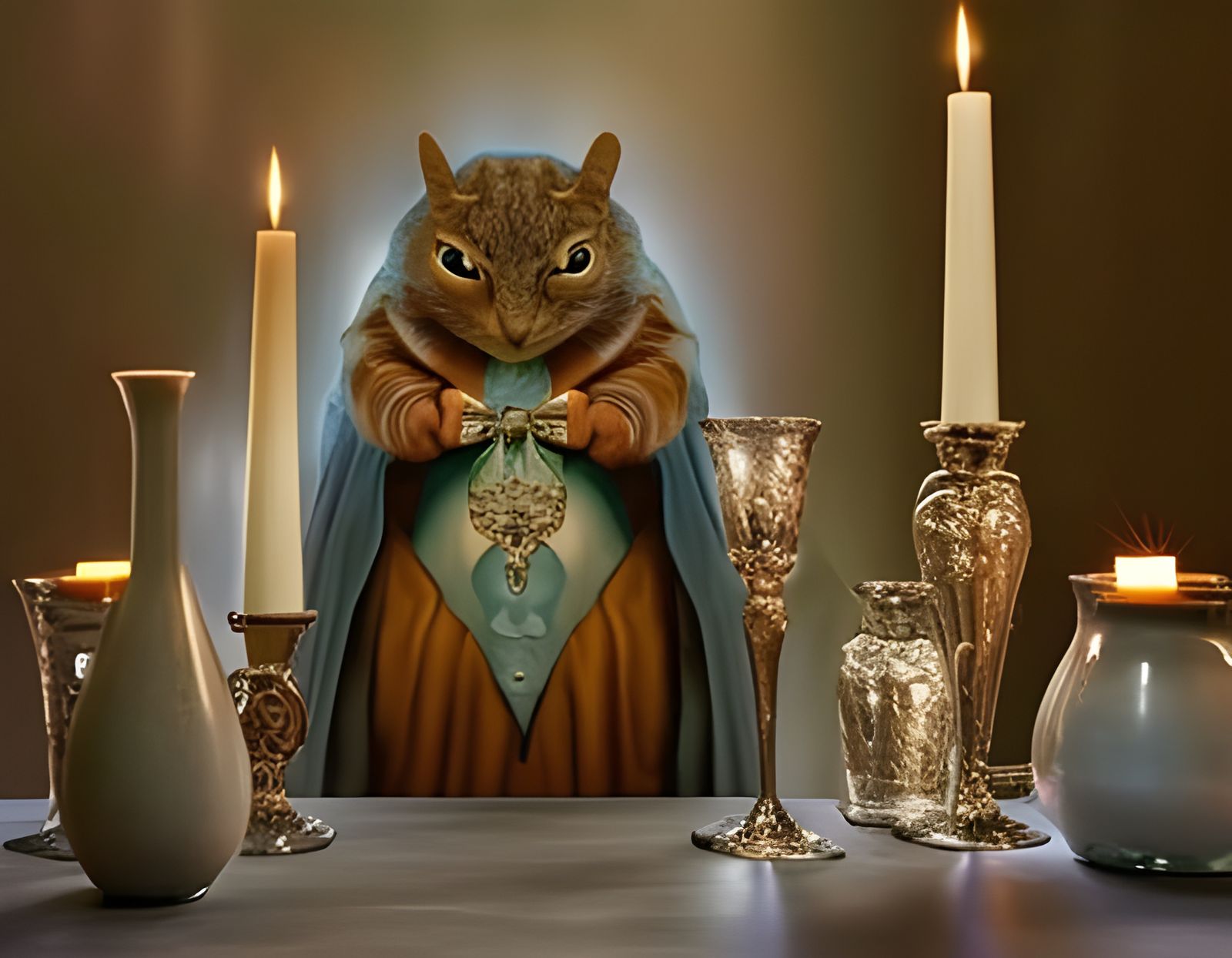 Scheming Alchemist Squirrel