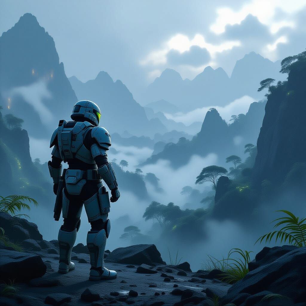 Clone Commando on Alien World, Cinematic Style