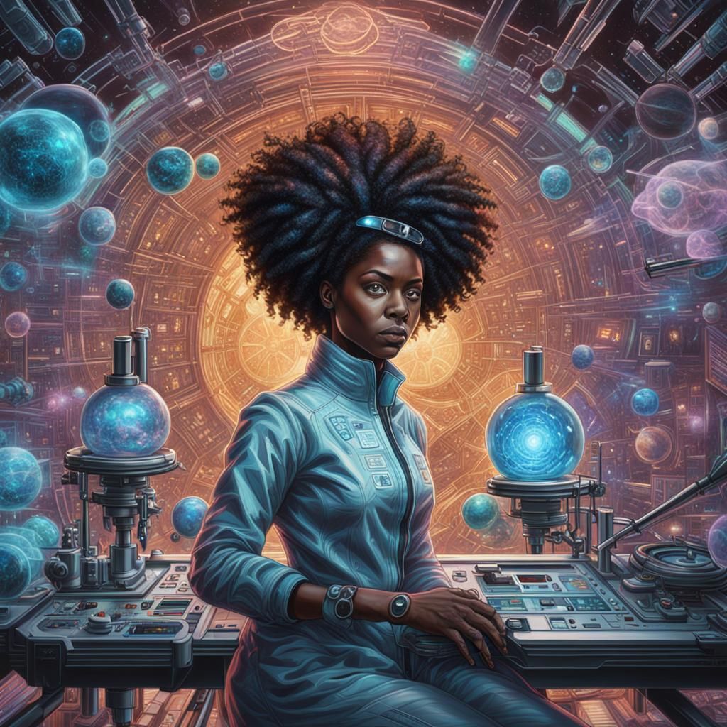 Mysterious Female Scientist Reanimates Life in Futuristic La...