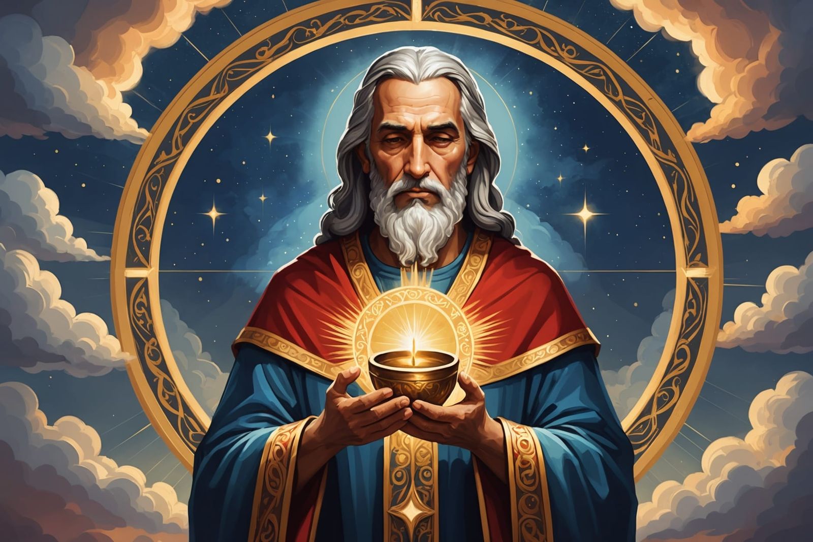 Divine Favor in Majestic Splendor