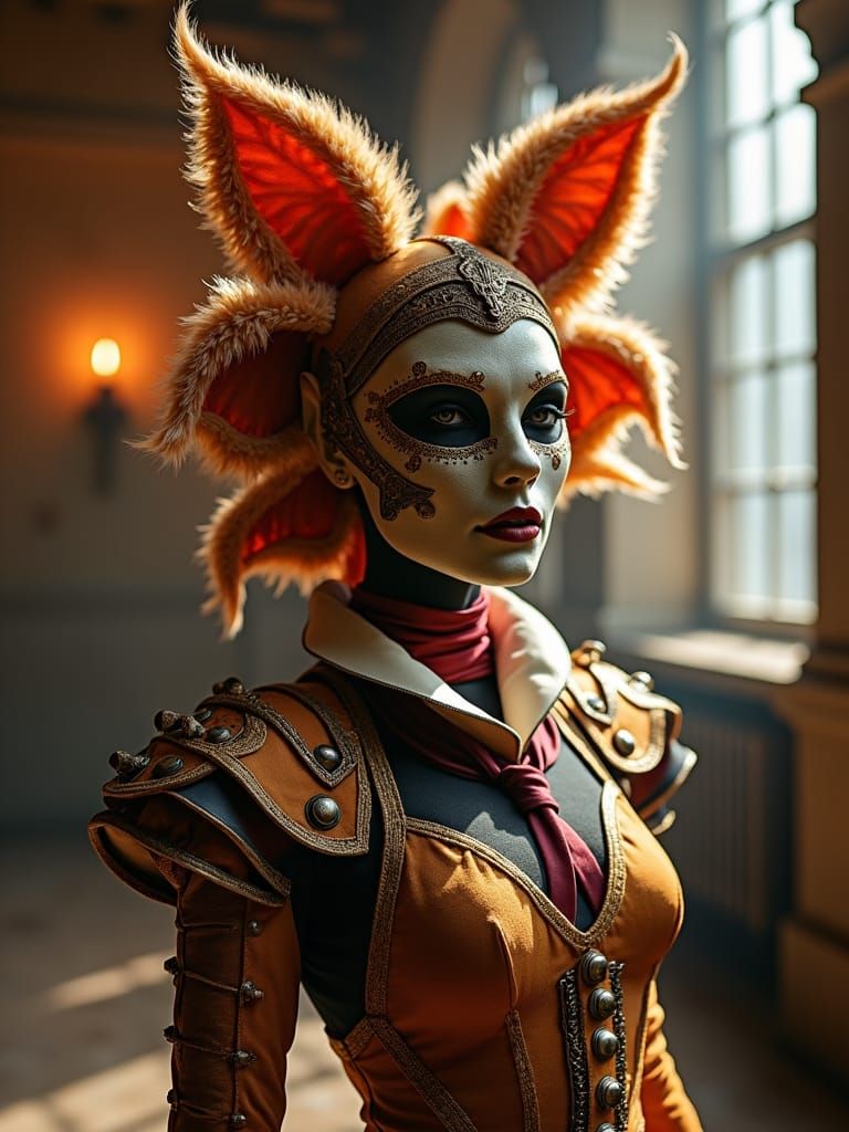 Steampunk Nouveau Masquerade in Cosmic Unknown