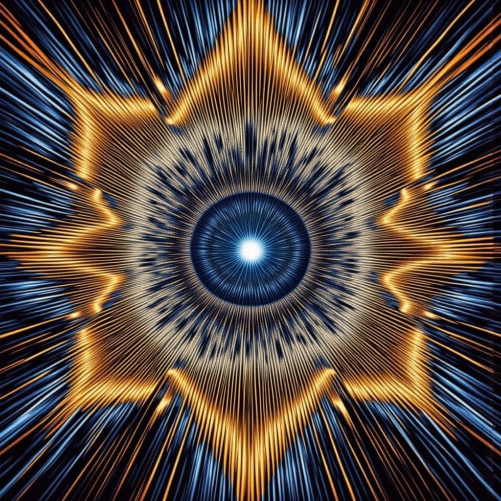 Abstract Soundscape: Resonant Vibrations in Digital Art