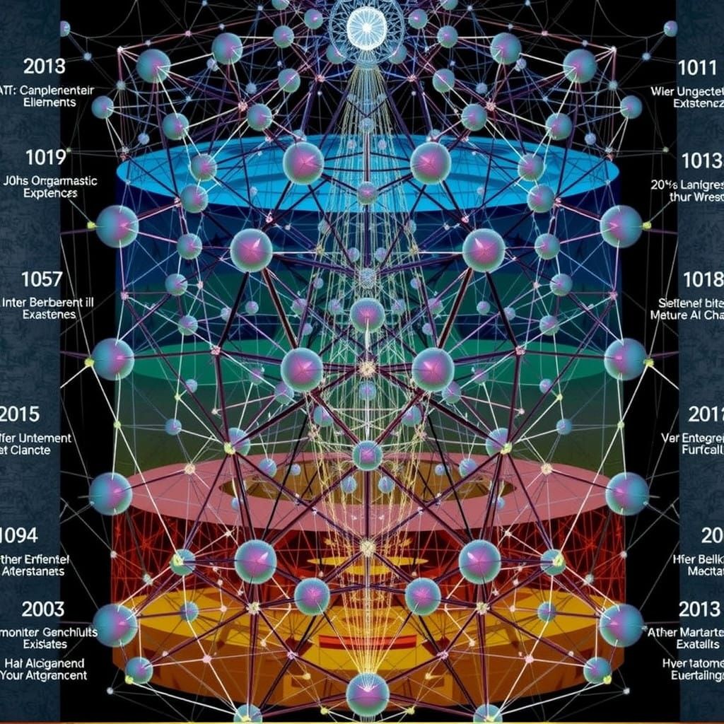 Cyberpunk Vision of the Matrix: Interconnected Reality