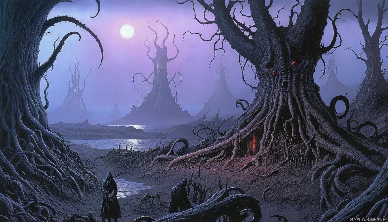 Eldritch Cosmic Horror in a Dark, Vibrant World