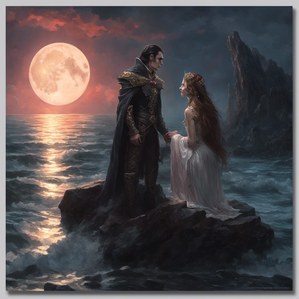 Vampire Prince Beneath Purple Moonlight