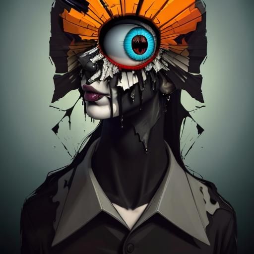 Surreal Fragmentation of a Disoriented Self