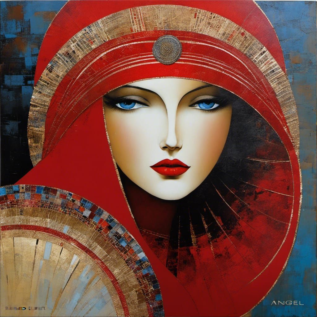 Ethereal Angel in Renaissance Style