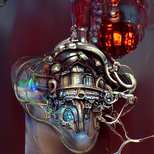 Cyborg Mindset in a Dieselpunk Cybernetic Cranium