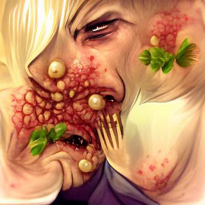Dinner Table Abomination in Grotesque Body Horror