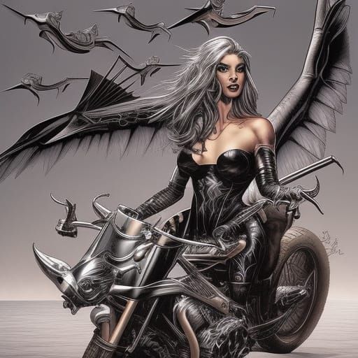 Bat Lady Bike Stuff