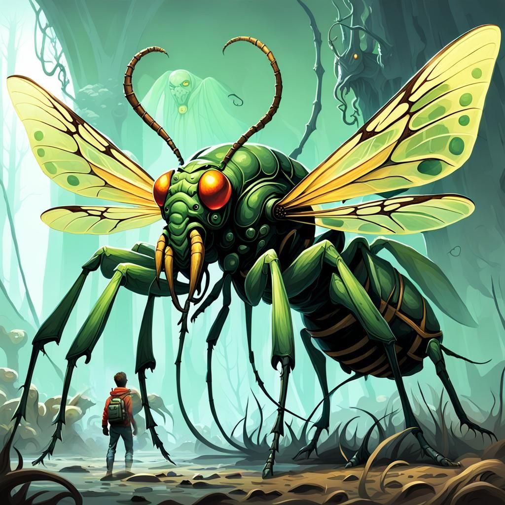 The Shan; Insect from Shaggai