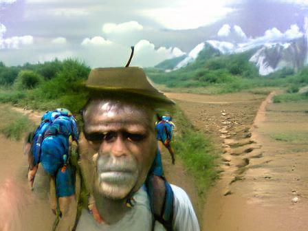 A Hiker Embarks on a Solo Expedition