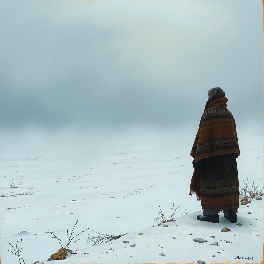 Hope Emerges in the Unknown Glacial Plains