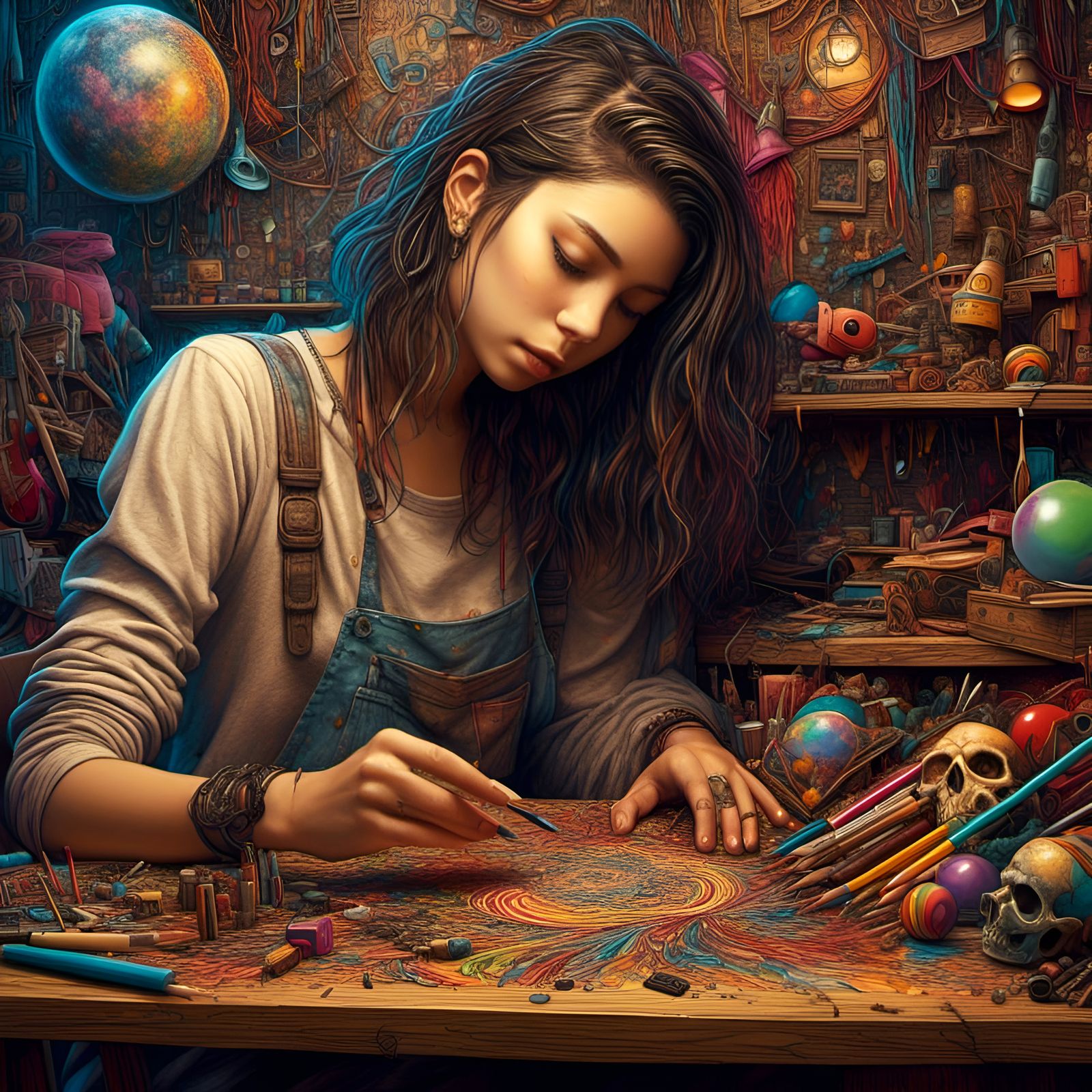 ARTIST AT WORK NBR 1