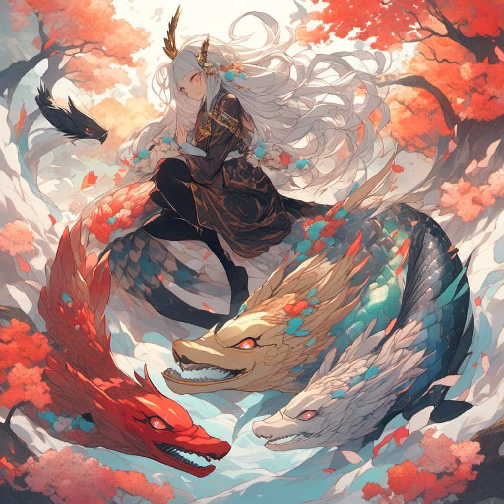 Mystical Elemental Beings in an Endless Melody