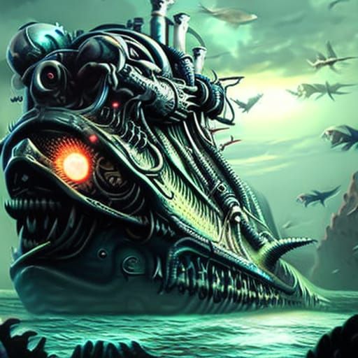 Surreal Deep-Sea Masterpiece