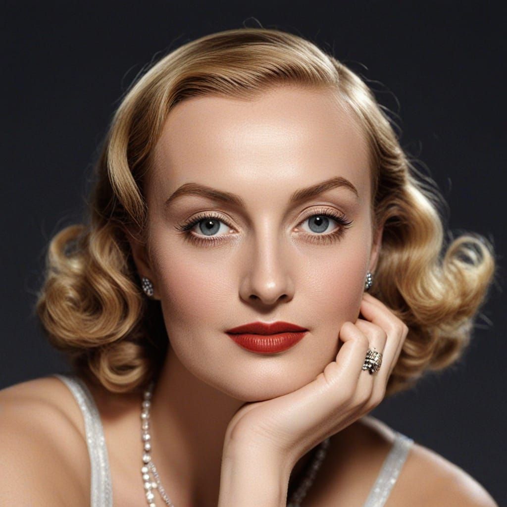 Classic Hollywood Portrait of Carole Lombard