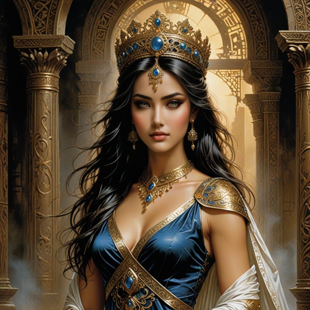 Syrian noblewoman from the Roman East. 3rd century.