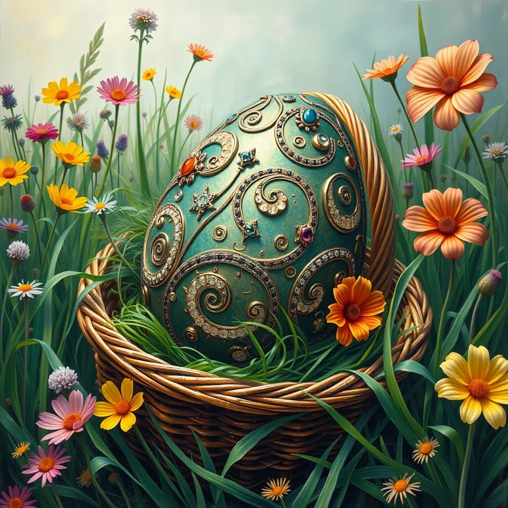 An abstract Easter egg 2