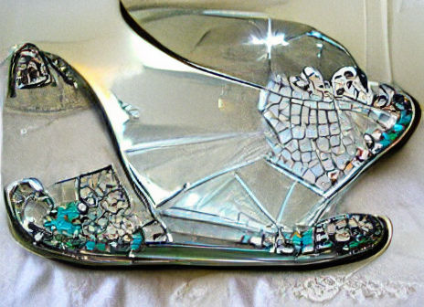 Surreal Fairy Tale Castle Scene in a Futuristic Steampunk St...