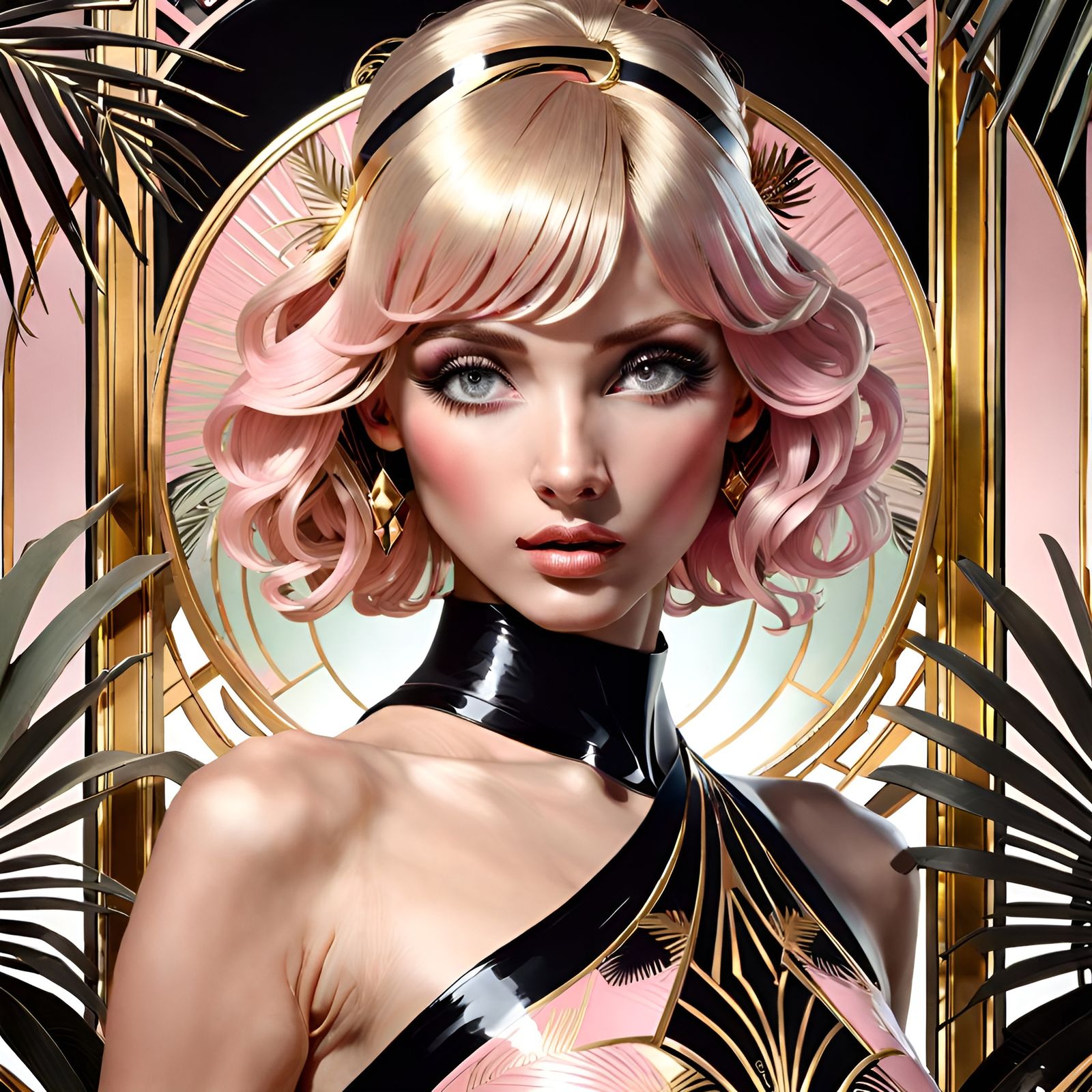 Art-Déco NYC Fashion Icon 💛🗽🌇 v6