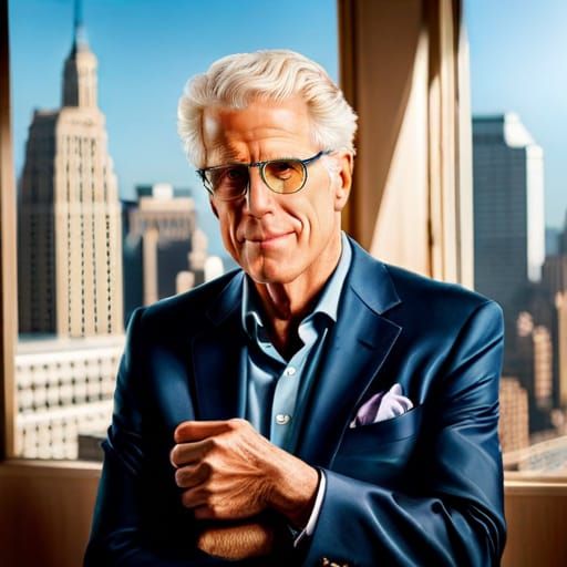 Ted Danson in HyperRealistic Portrait