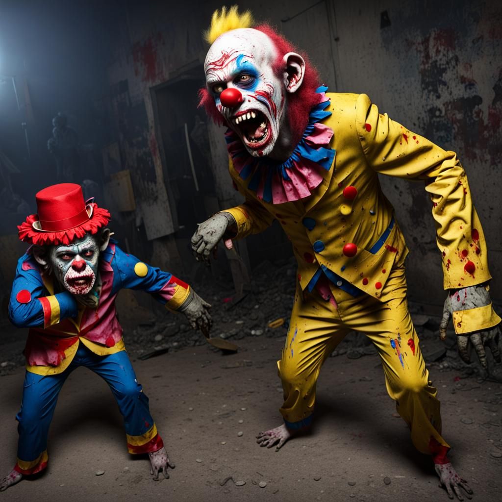 Monkey Zombie Brawl in a Drunken Chaos