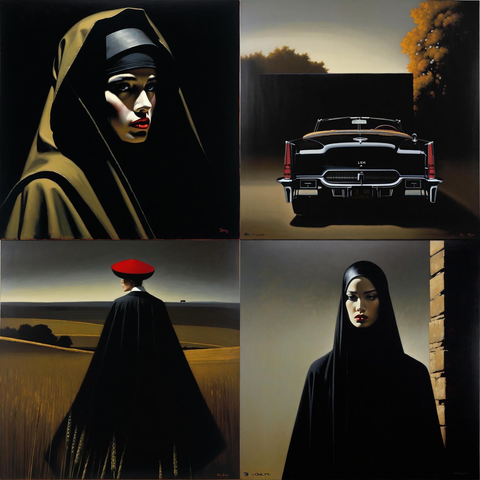 Vibrant Figurative Painting in Expressive Style