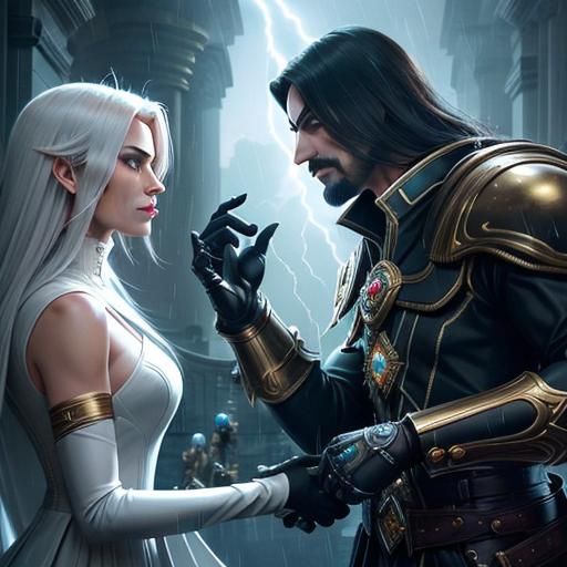 Lord Zekk's Foreboding Reunion in the Tower of Despair, a Cy...