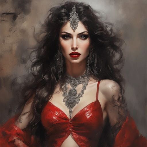 Glamorous Female Portrait in a Polished Aesthetic